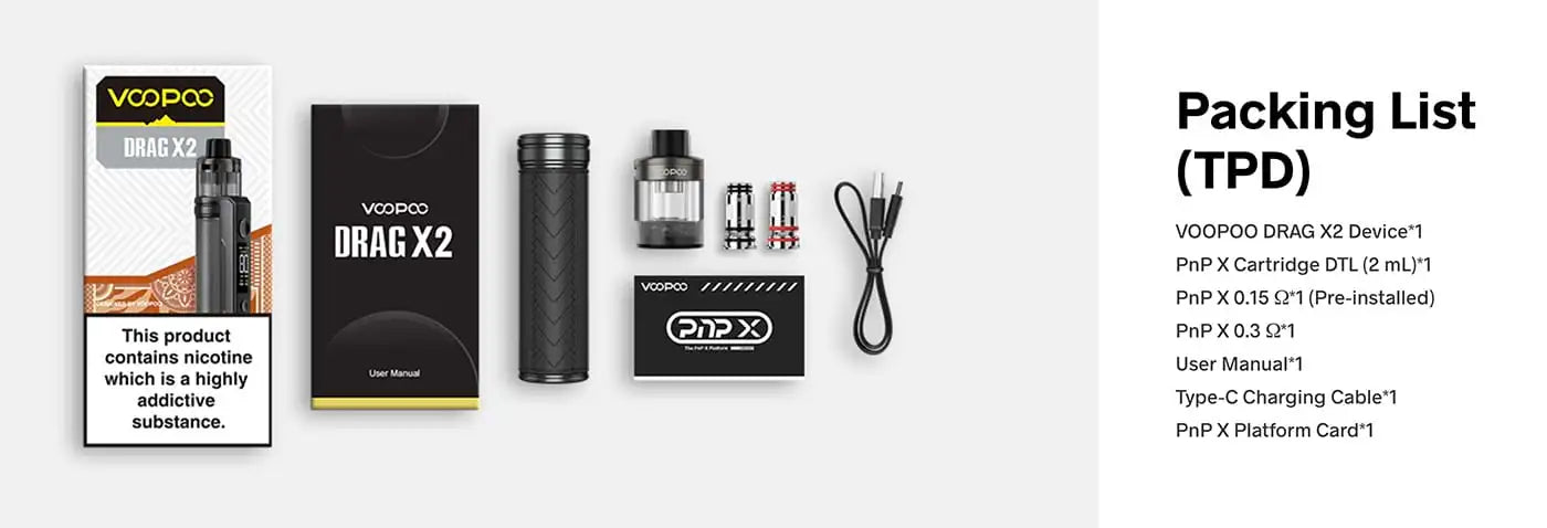 VooPoo Drag X2 Vape Kit