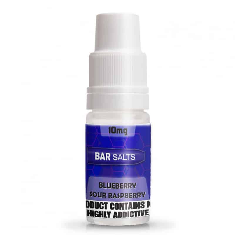 Blueberry Sour Raspberry Nic Salts E-Liquid Bar Salts