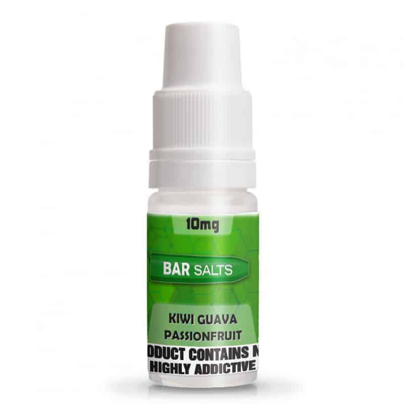 Kiwi Guava Passionfruit Nic Salts E-Liquid Bar Salts