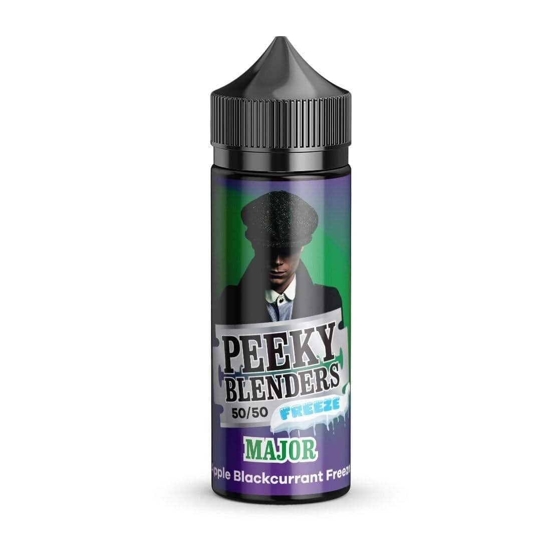 Major (Apple Blackcurrant Freeze) 100ml E-Liquid by Peeky Blenders