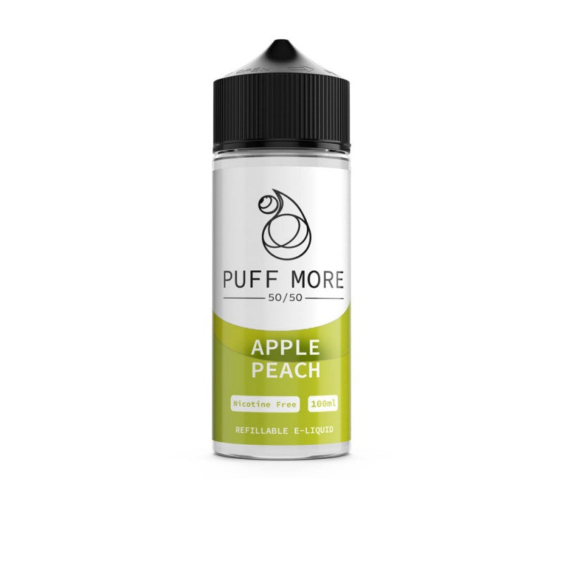 Apple & Peach 100ml E-Liquid by Puff More