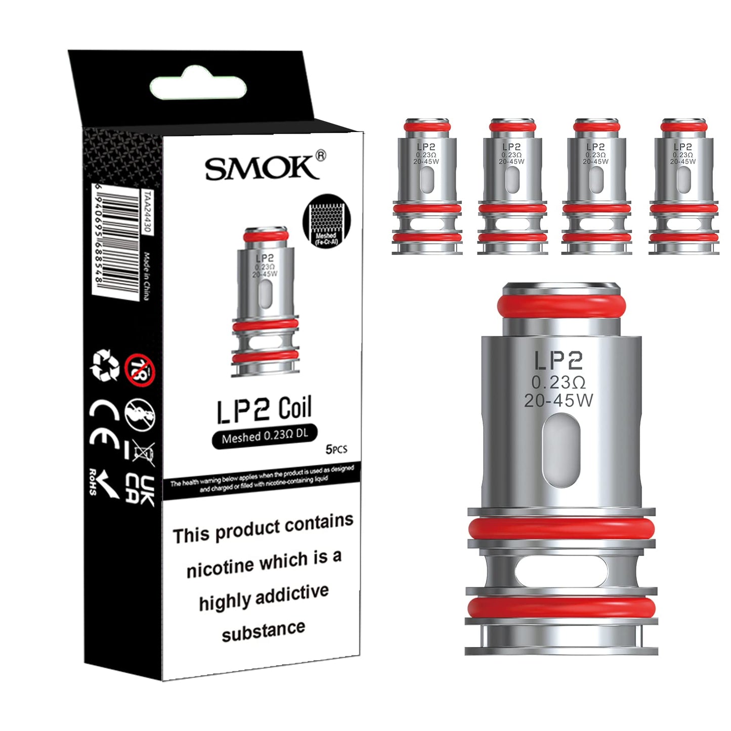 Smok LP2 0.23 Ohm Coils (Pack of 5)