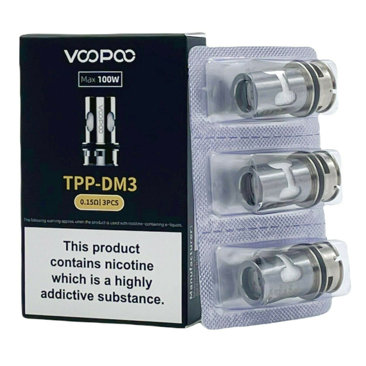 VooPoo TPP DM Coils (Pack of 3)