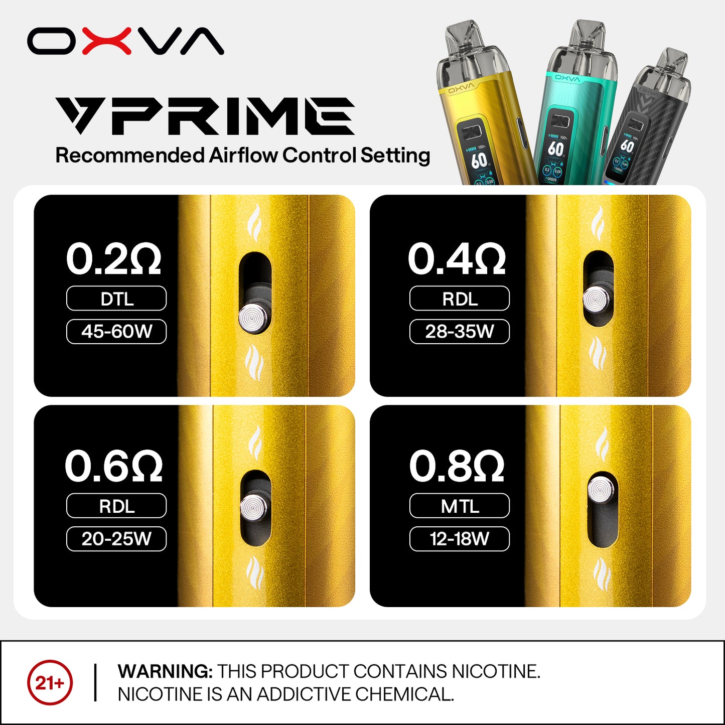 OXVA VPrime Pod Vape Kit