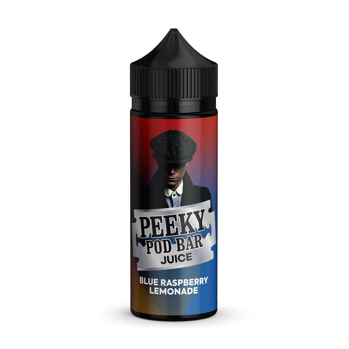 Blue Raspberry Lemonade 100ml E-Liquid by Peeky Pod Bar Juice