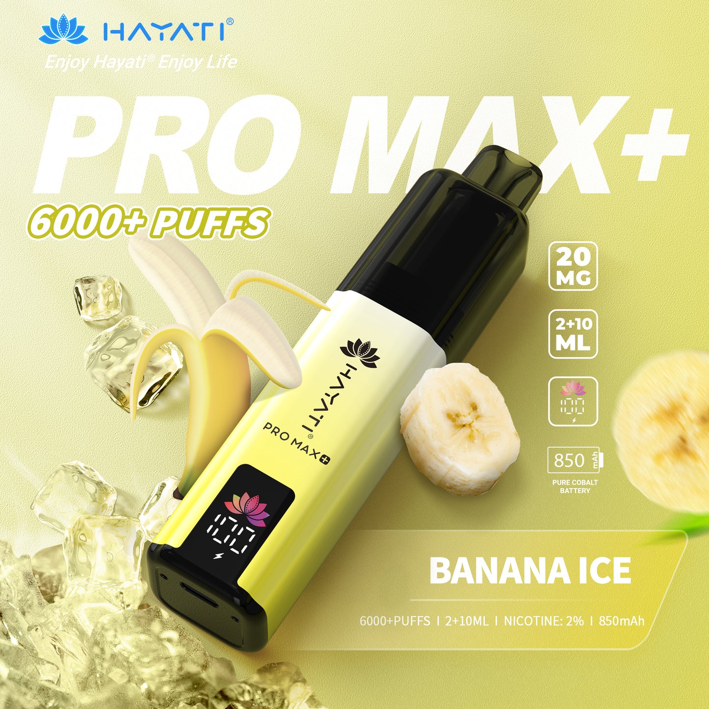 Hayati Pro Max Plus 6000 Puffs Prefilled Vape Kit