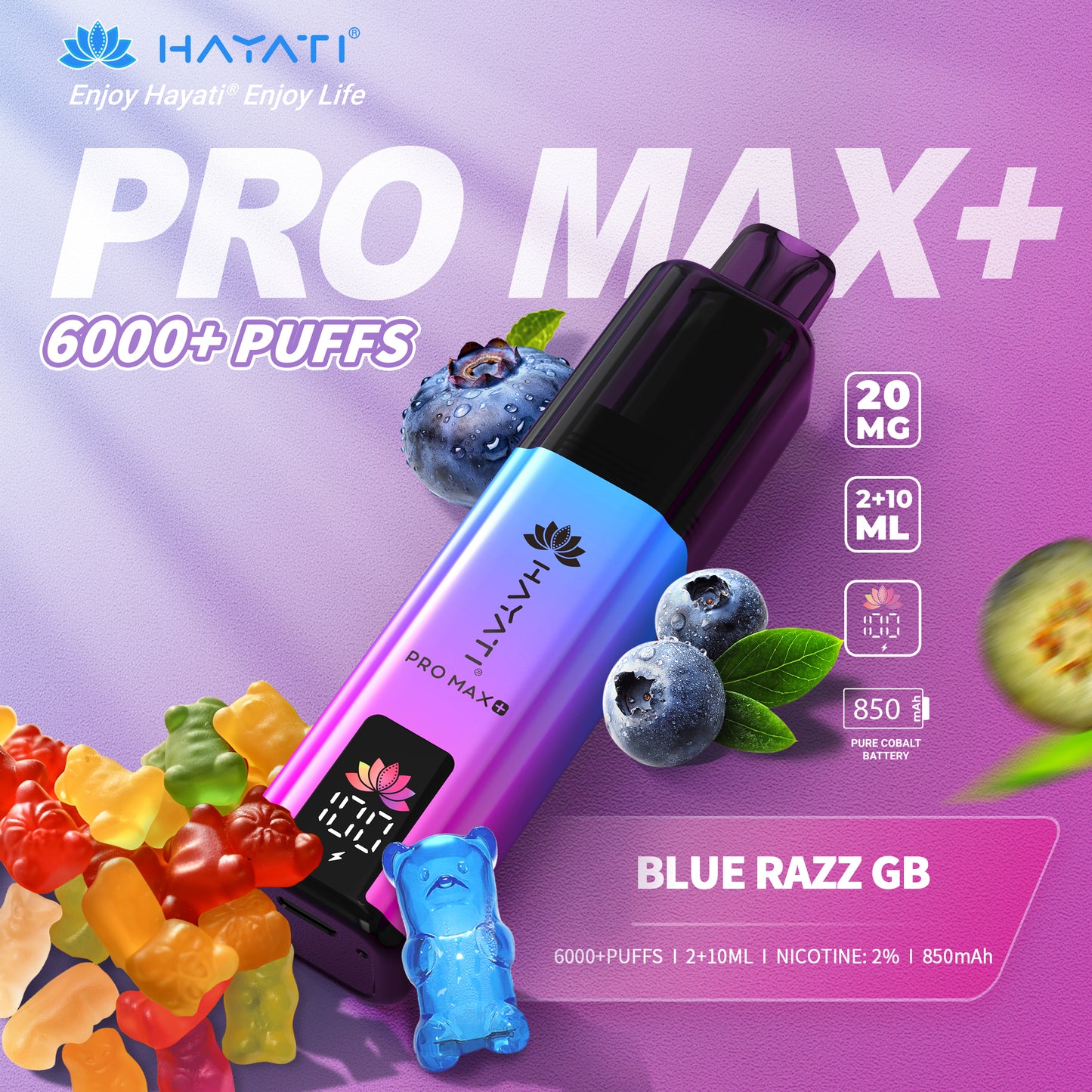 Hayati Pro Max Plus 6000 Puffs Prefilled Vape Kit