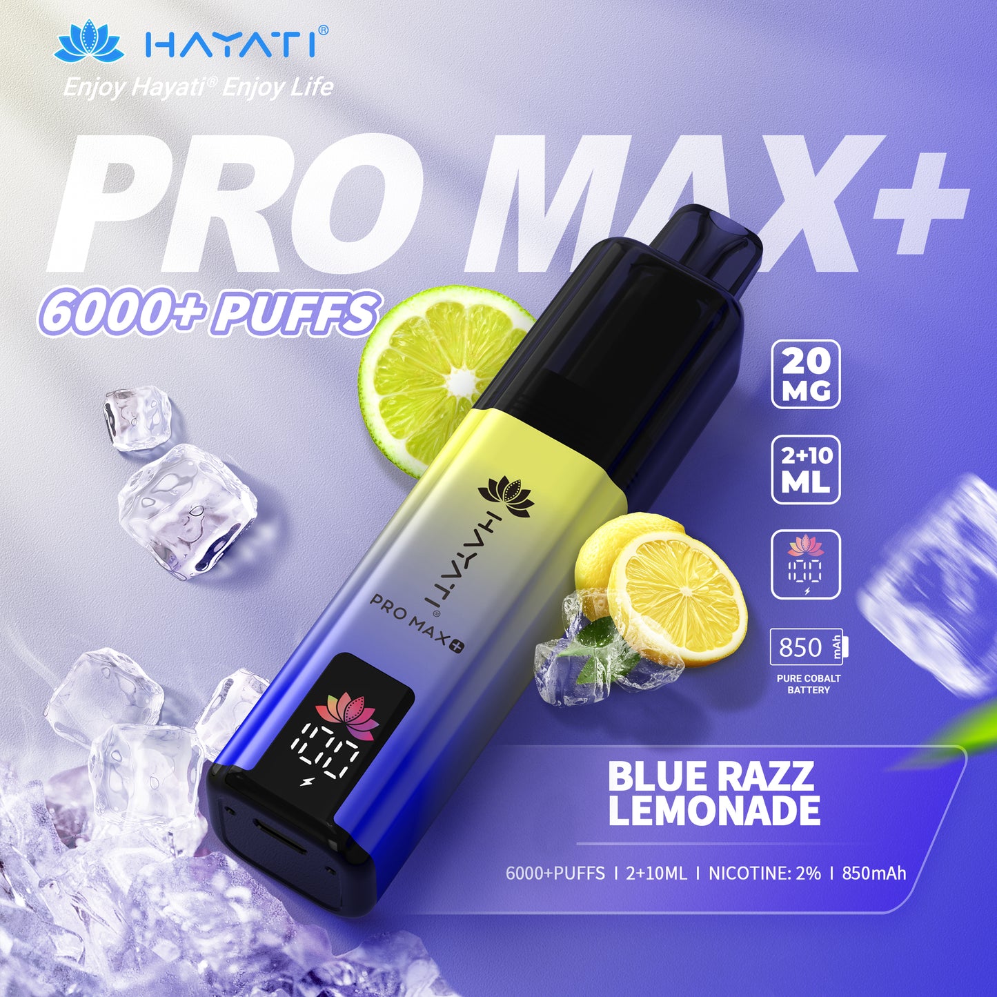 Hayati Pro Max Plus 6000 Puffs Prefilled Vape Kit
