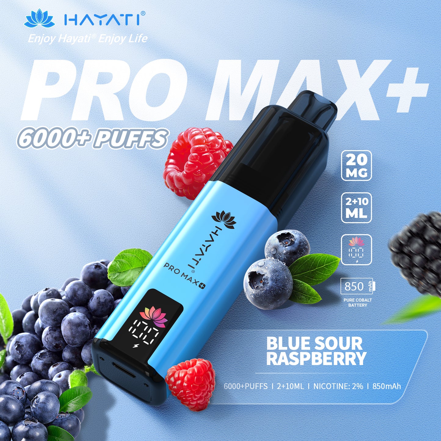 Hayati Pro Max Plus 6000 Puffs Prefilled Vape Kit