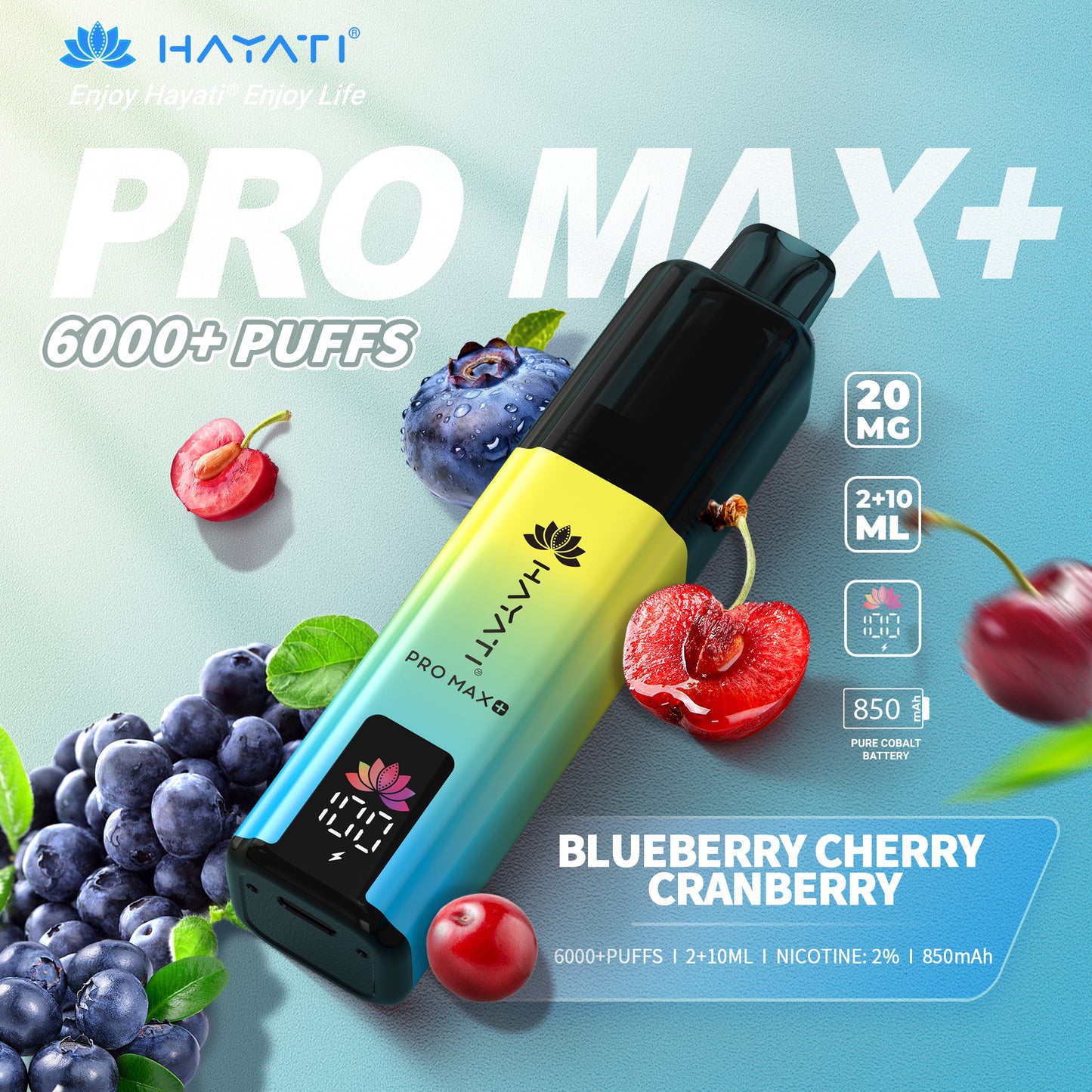 Hayati Pro Max Plus 6000 Puffs Prefilled Vape Kit