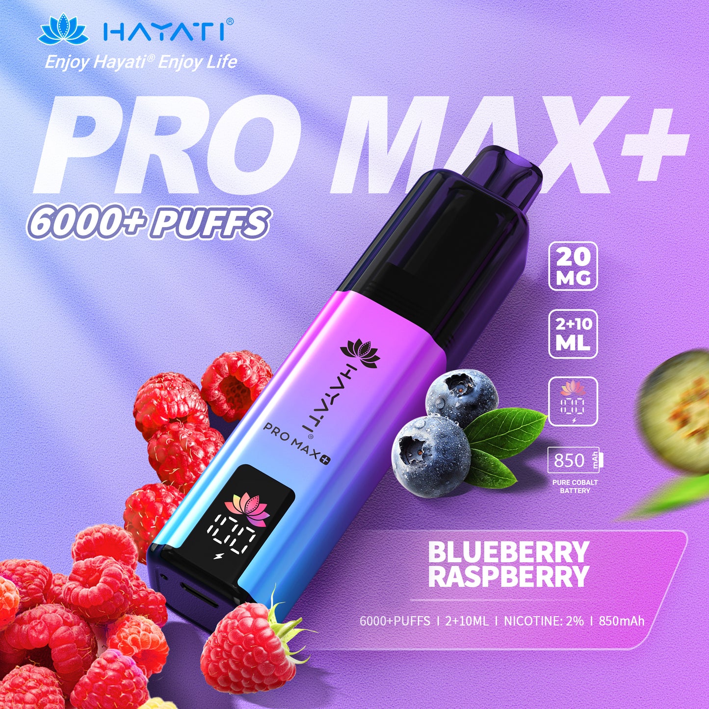 Hayati Pro Max Plus 6000 Puffs Prefilled Vape Kit