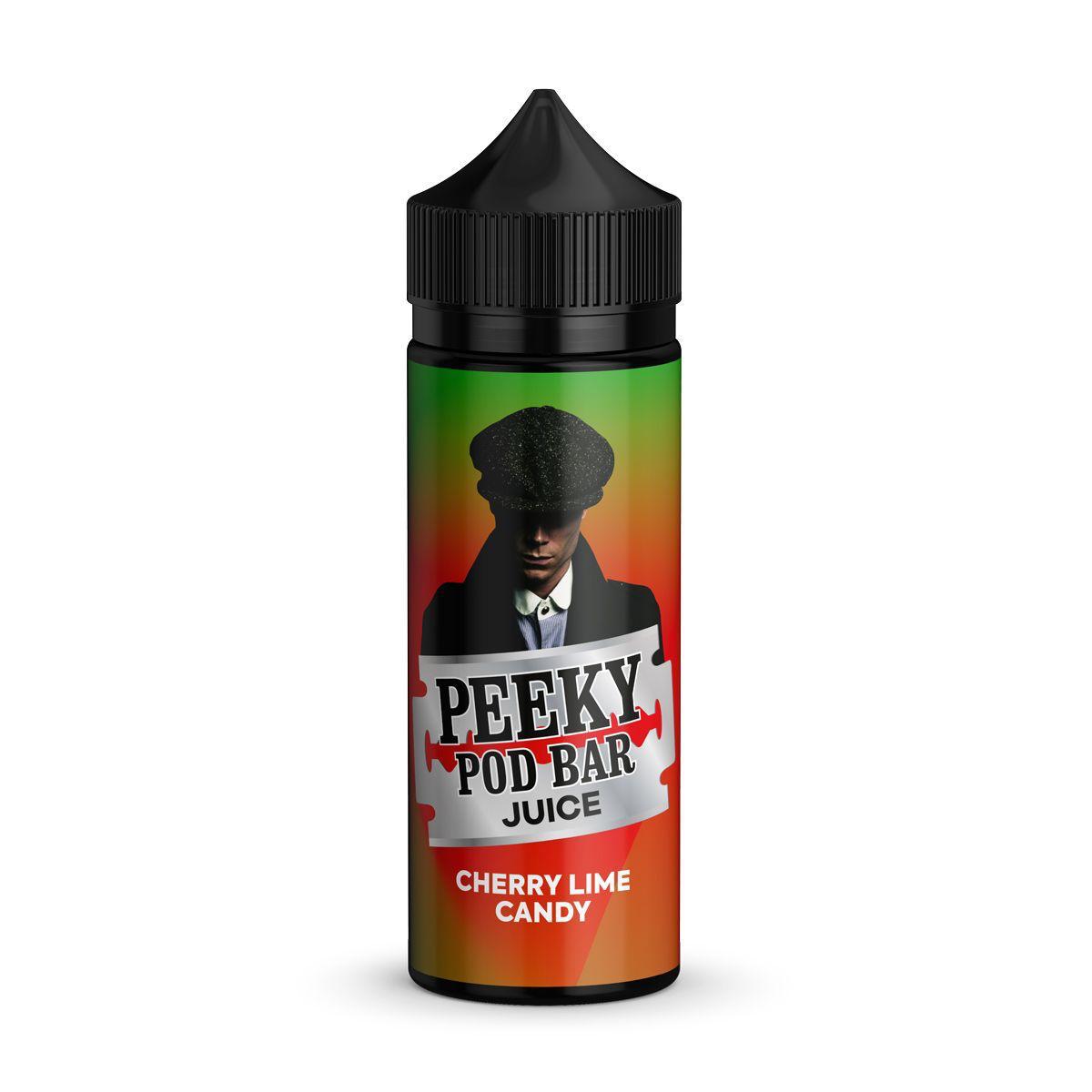Cherry Lime Candy 100ml E-Liquid by Peeky Pod Bar Juice