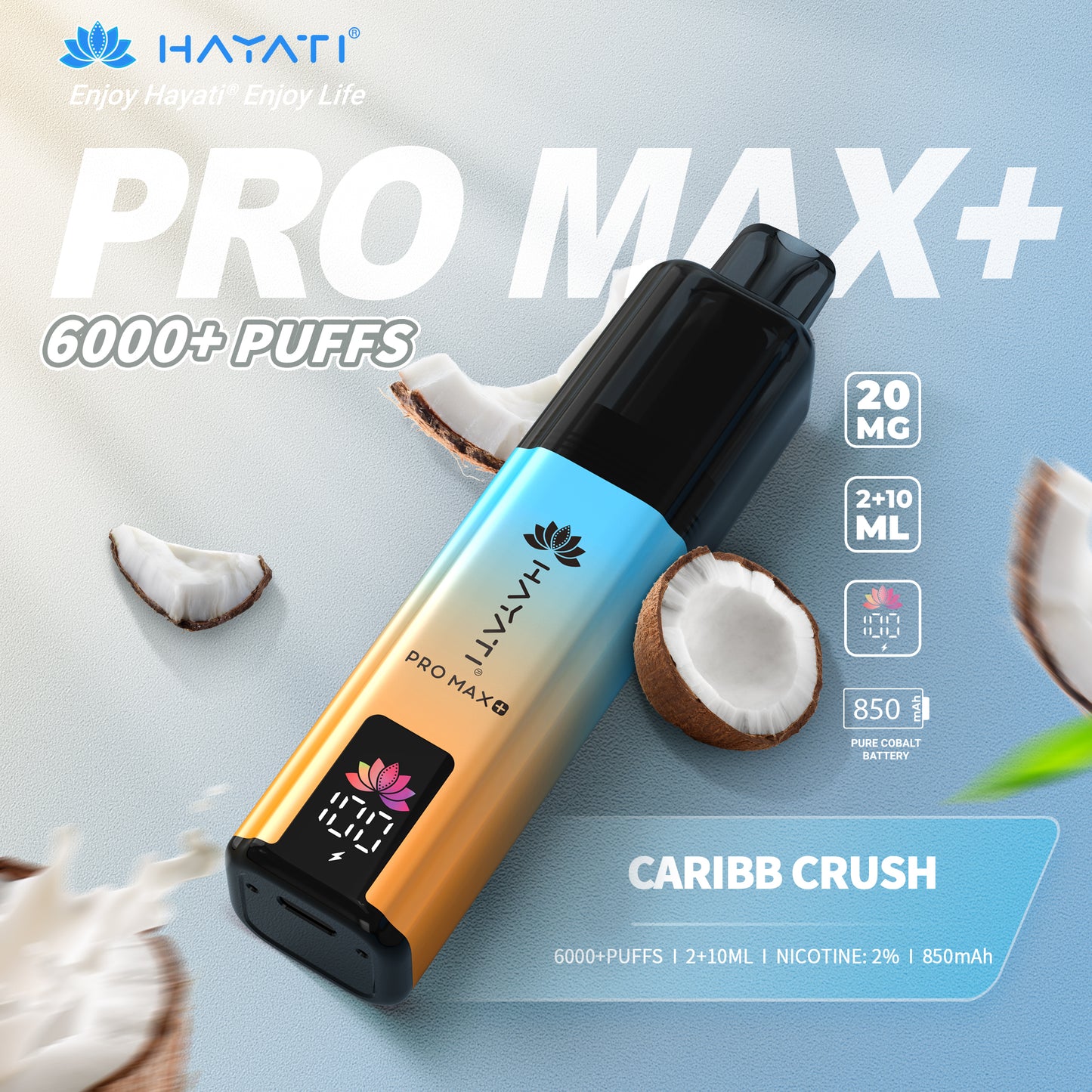 Hayati Pro Max Plus 6000 Puffs Prefilled Vape Kit