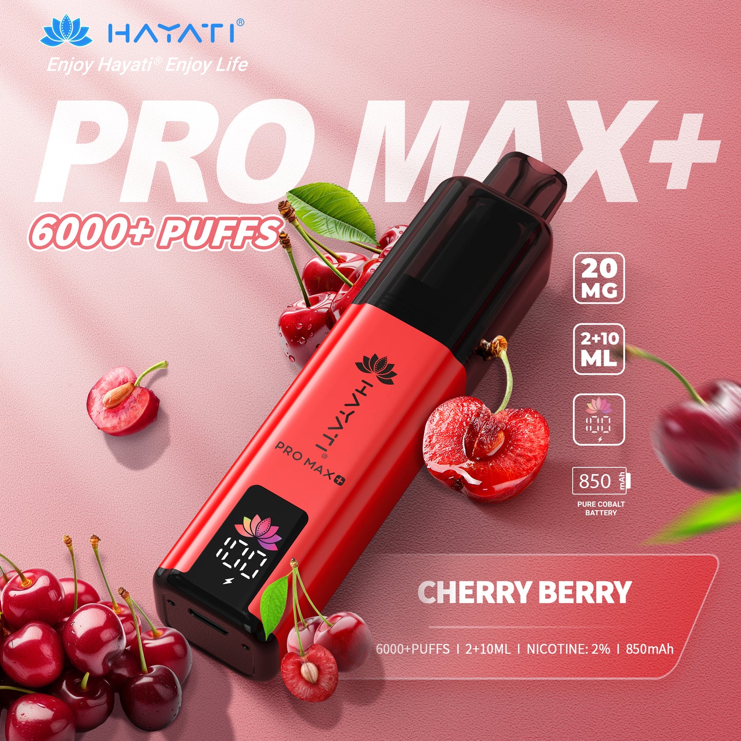 Hayati Pro Max Plus 6000 Puffs Prefilled Vape Kit