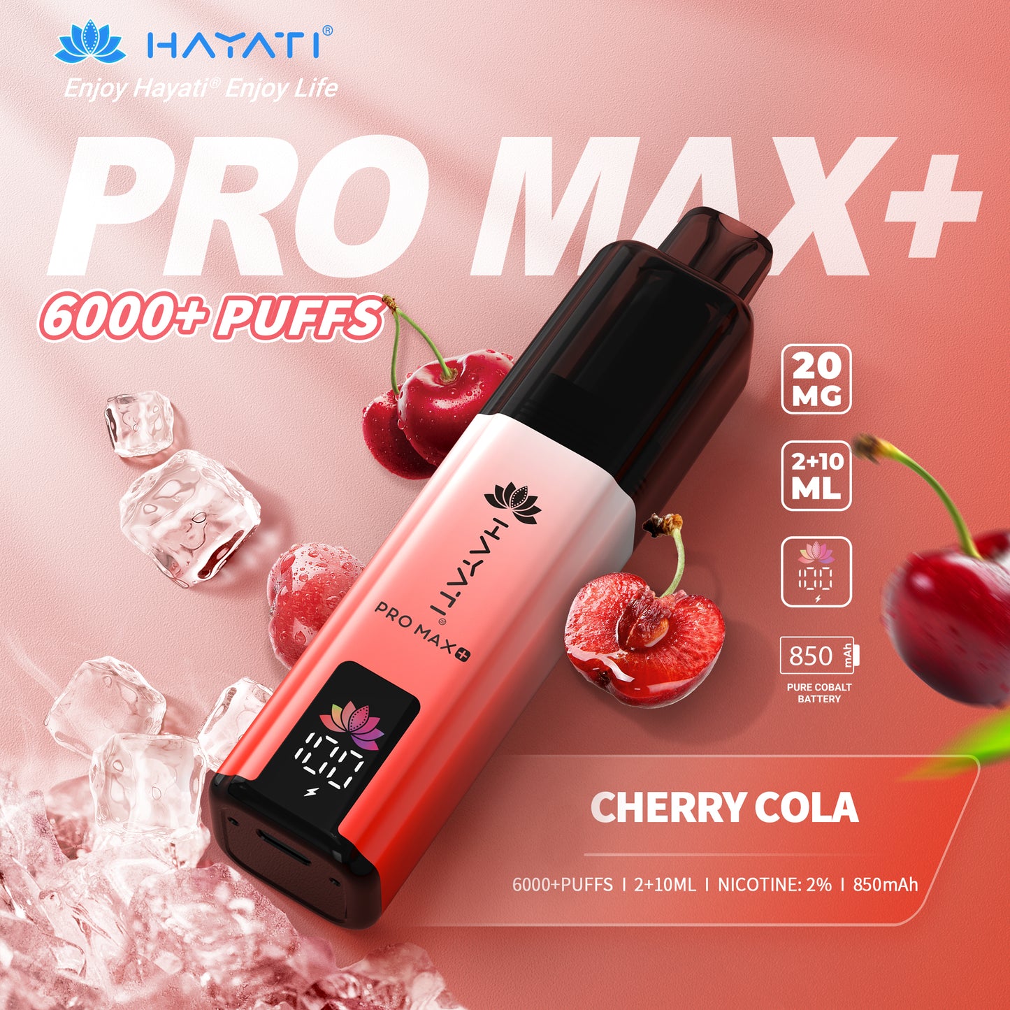 Hayati Pro Max Plus 6000 Puffs Prefilled Vape Kit