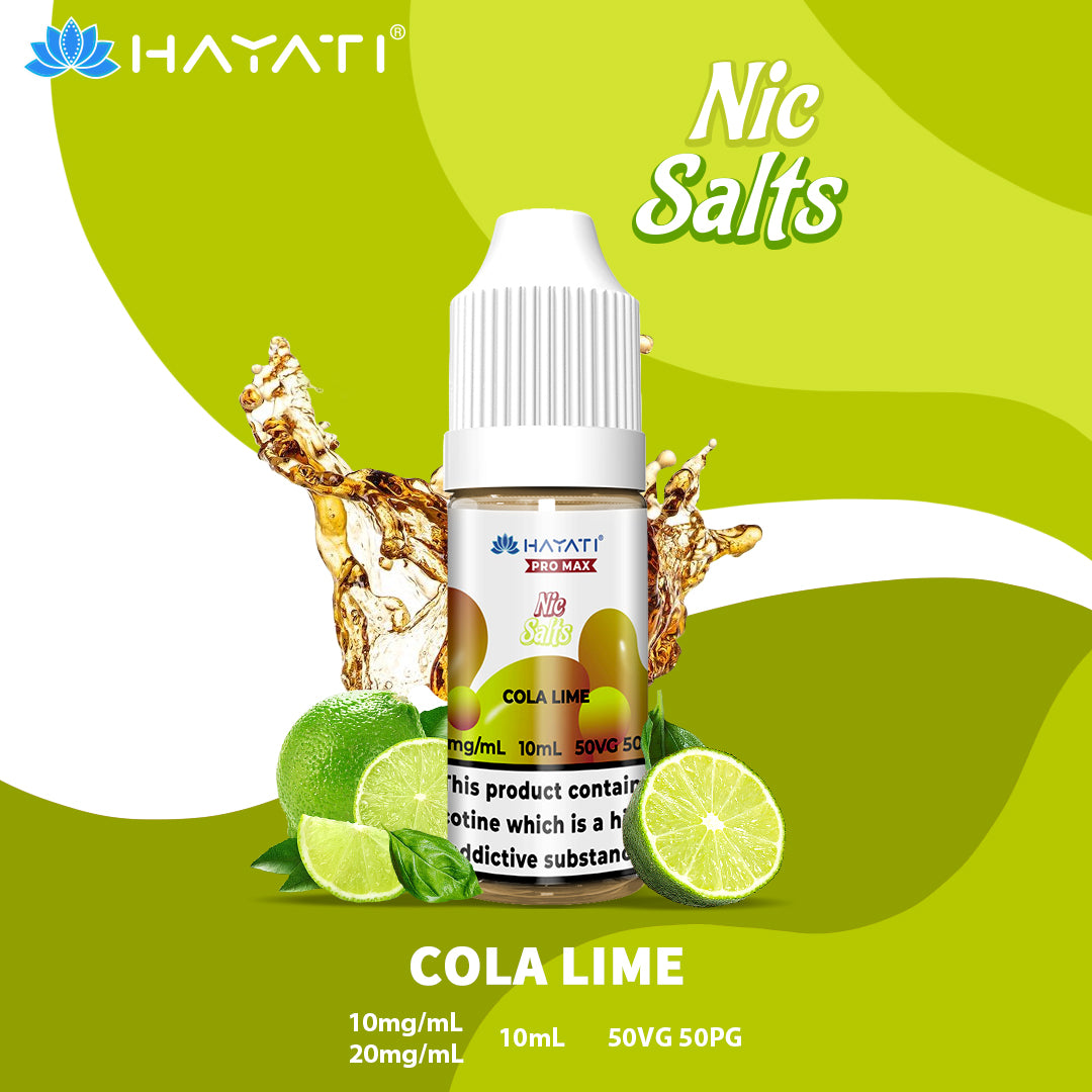 Cola Lime Nic Salt E-Liquid by Hayati Pro Max