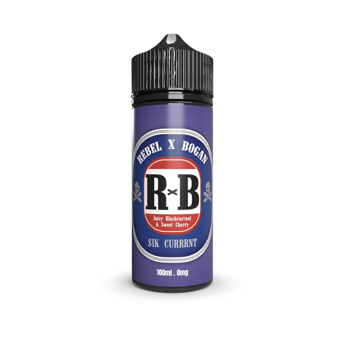 Sik Currant 100ml E-Liquid by REBEL X BOGAN
