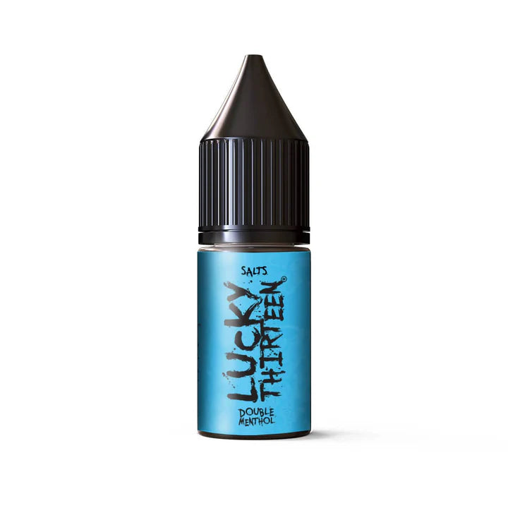 Double Menthol 10ML Nic Salt E-Liquid by Lucky Thirteen