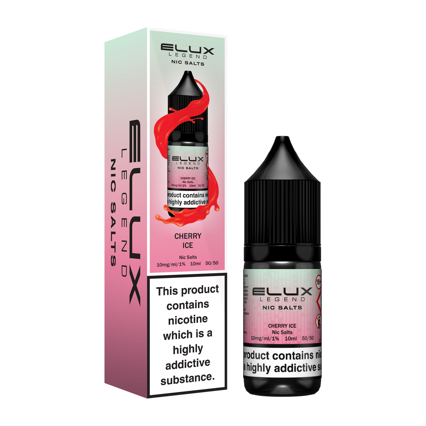 Cherry Ice Nic Salt E-Liquid by ELUX Legend