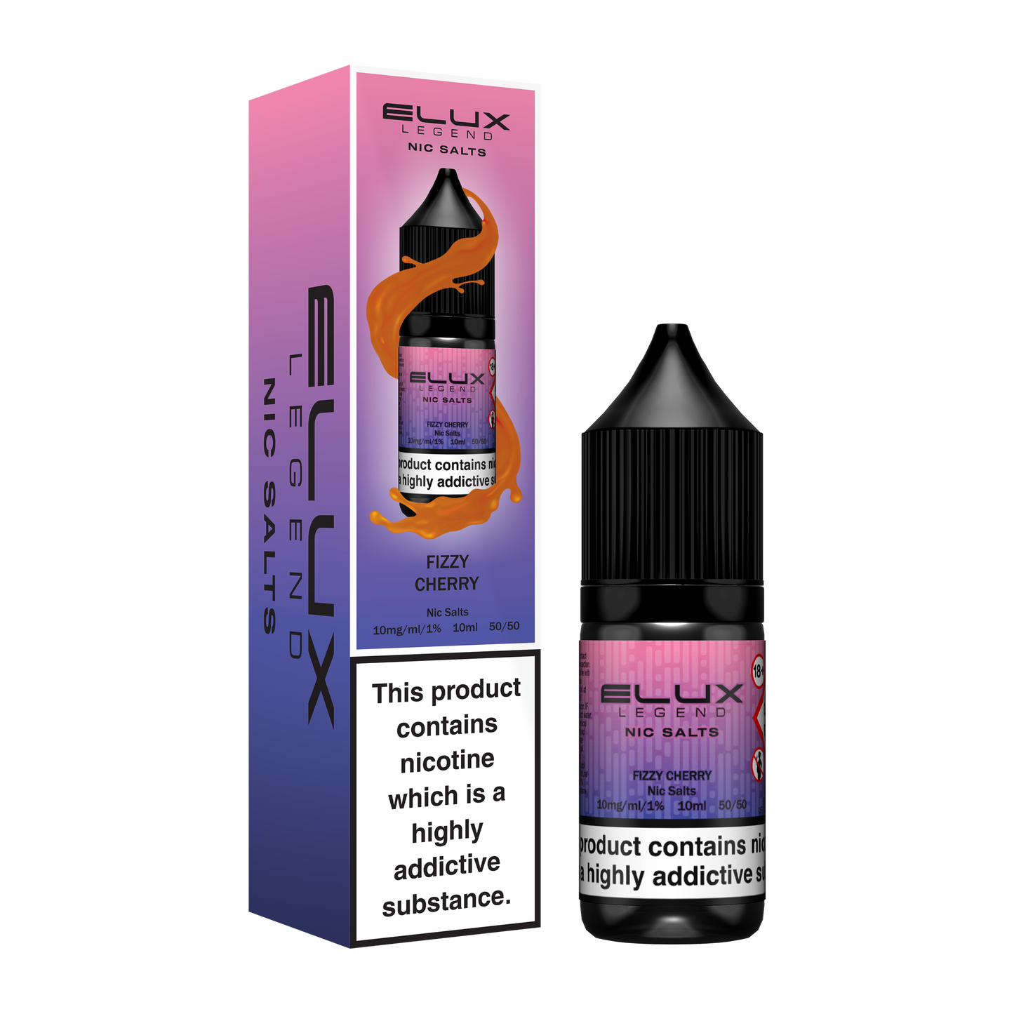 Fizzy Cherry Nic Salt E-Liquid by Elux Legend