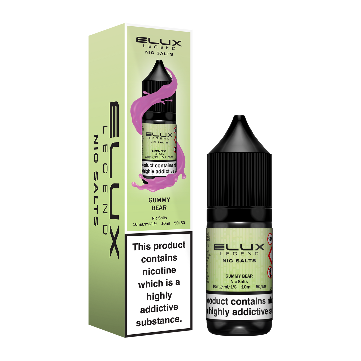 Gummy Bear Nic Salt E-Liquid by Elux Legend