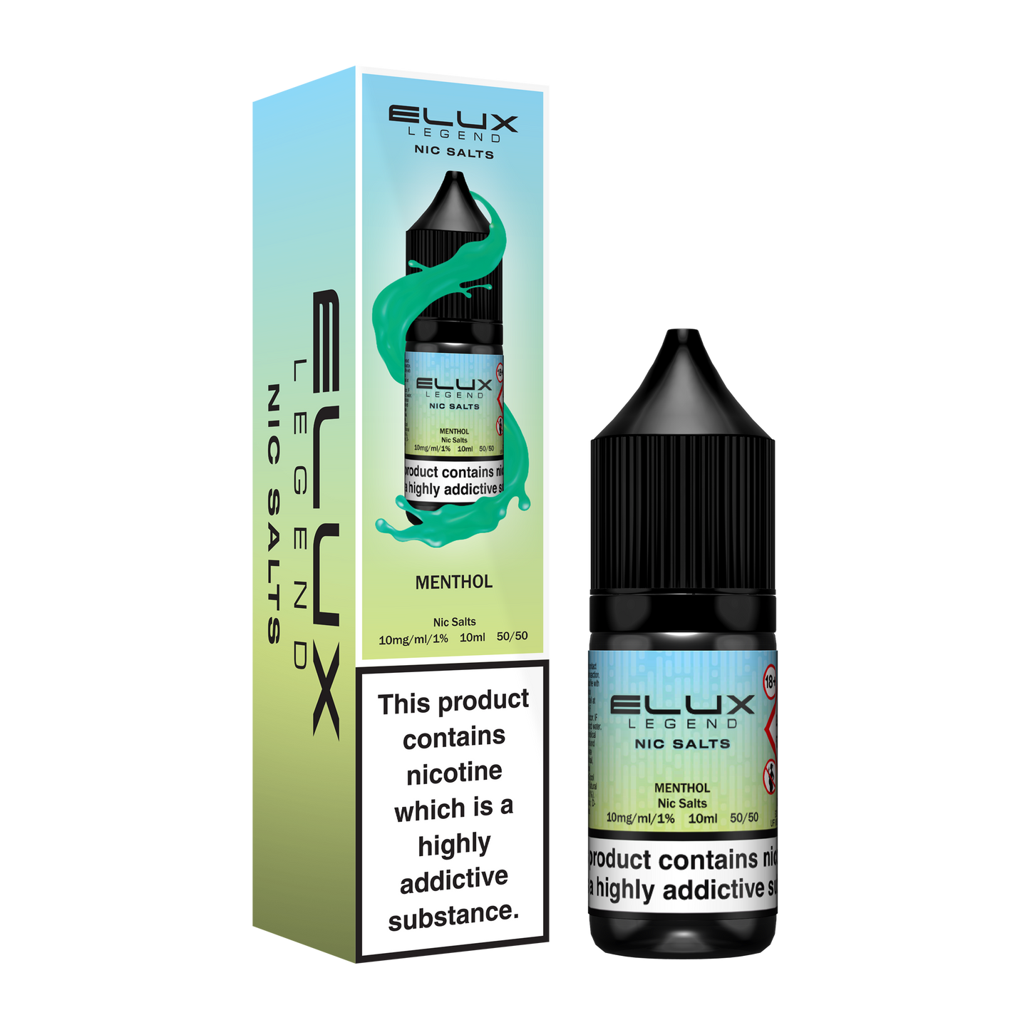 Menthol Nic Salt E-Liquid by ELUX Legend