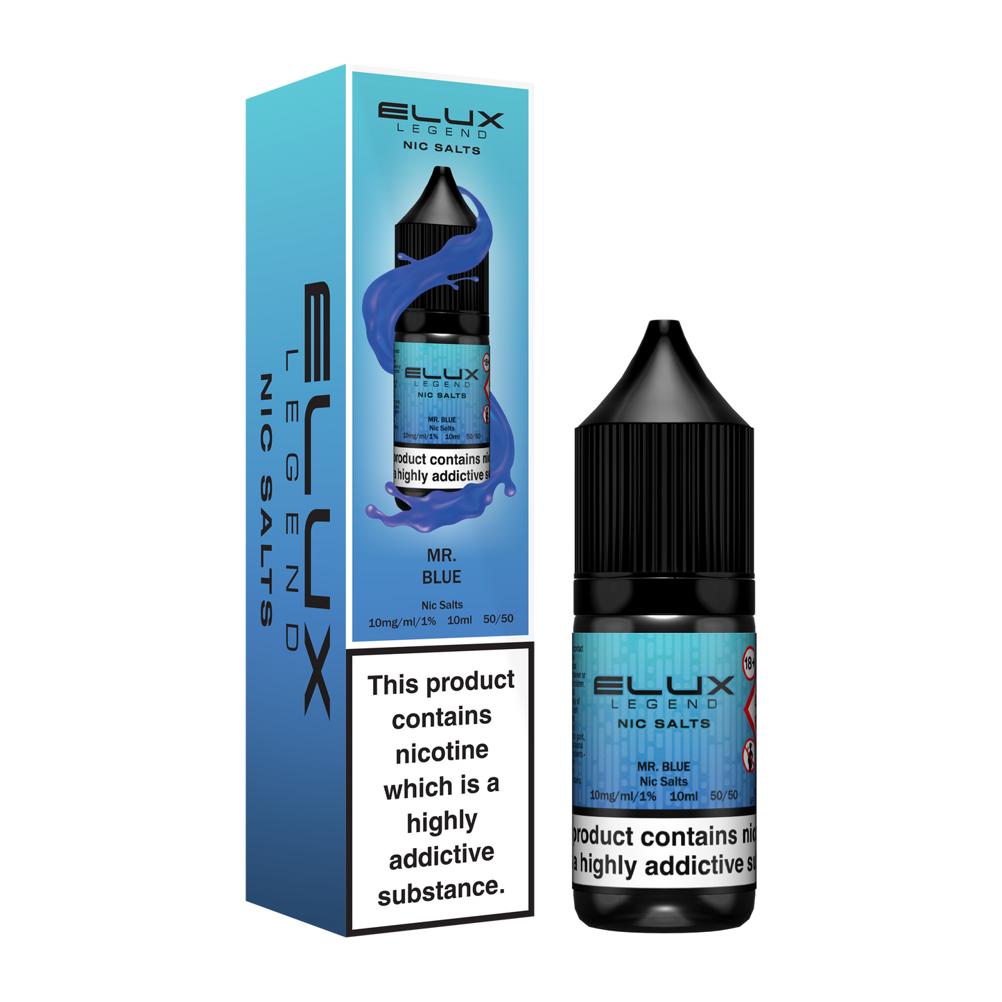 Mr Blue Nic Salt E-Liquid by Elux Legend