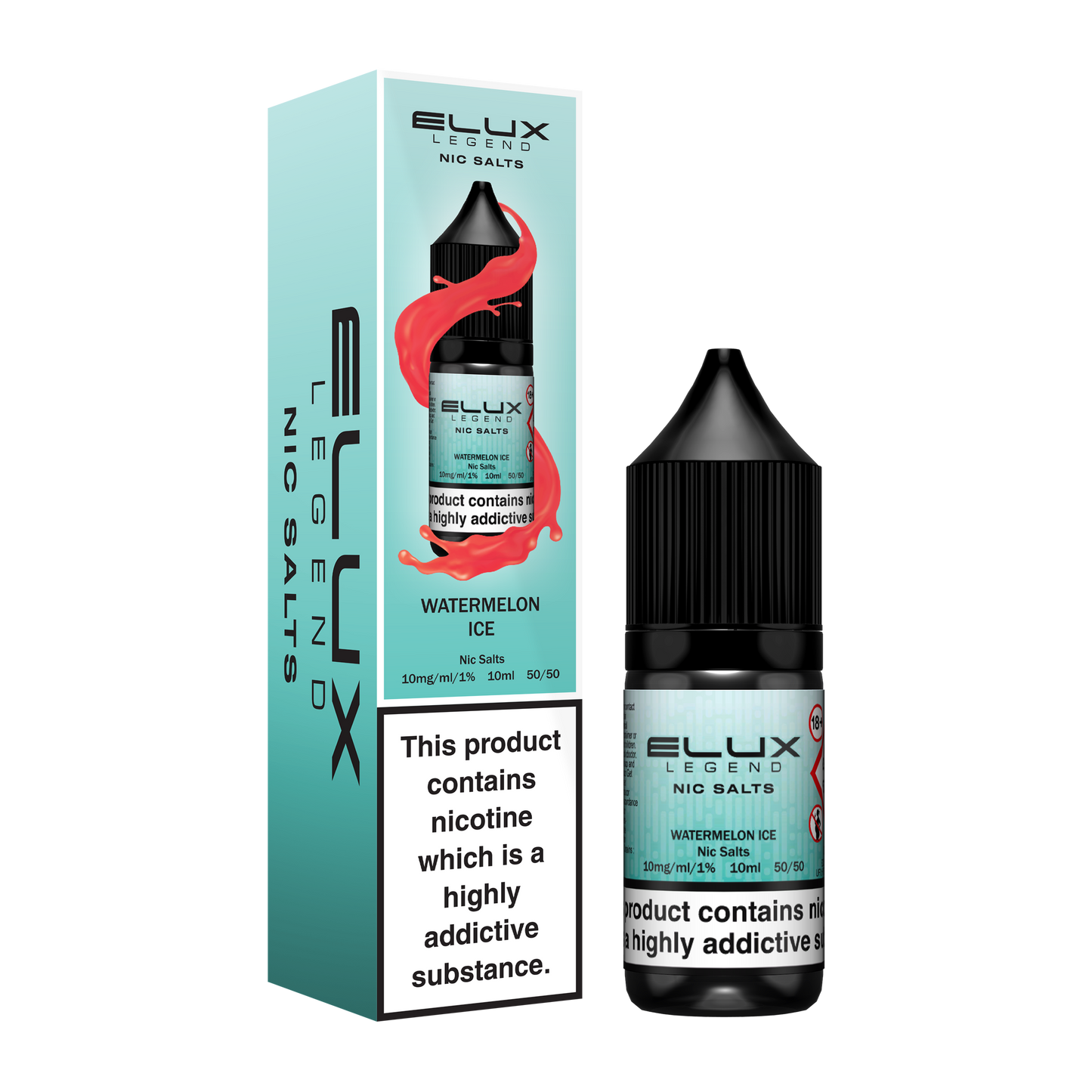 Watermelon Ice Nic Salt E-Liquid by ELUX Legend