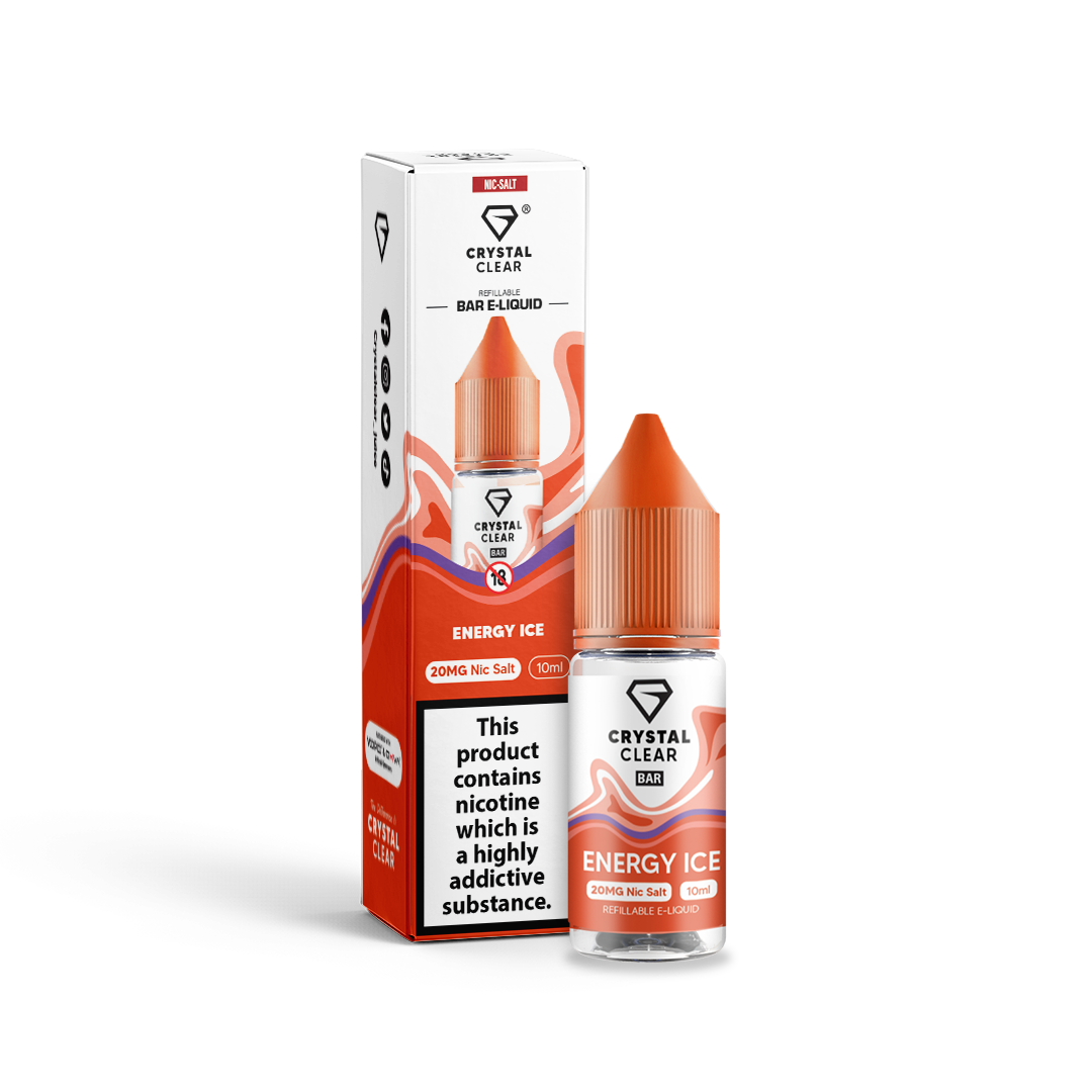 Energy Ice Nic Salt E-Liquid by Crystal Clear