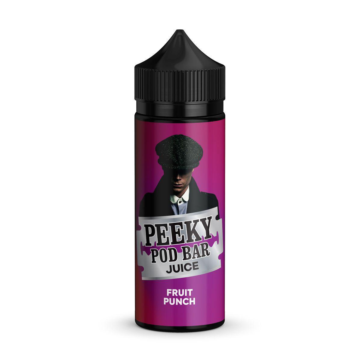 Fruit Punch 100ml E-Liquid by Peeky Pod Bar Juice