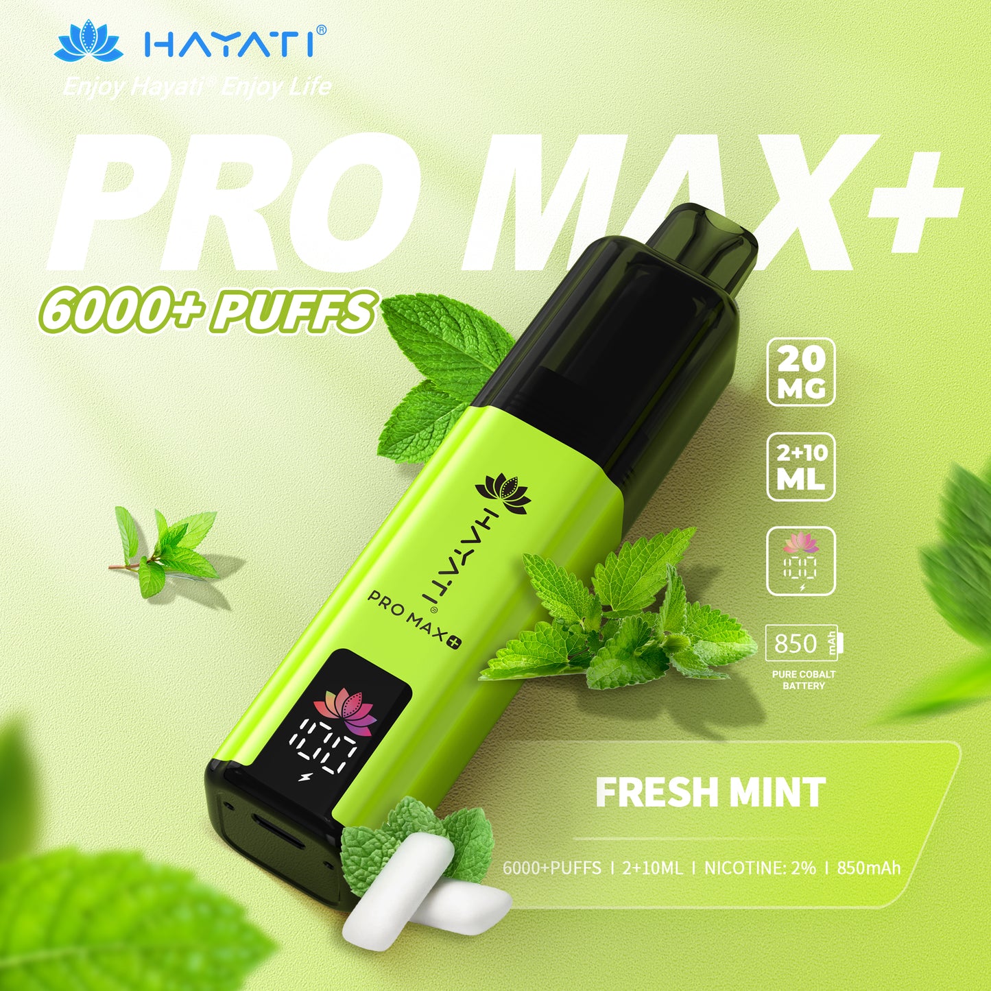 Hayati Pro Max Plus 6000 Puffs Prefilled Vape Kit
