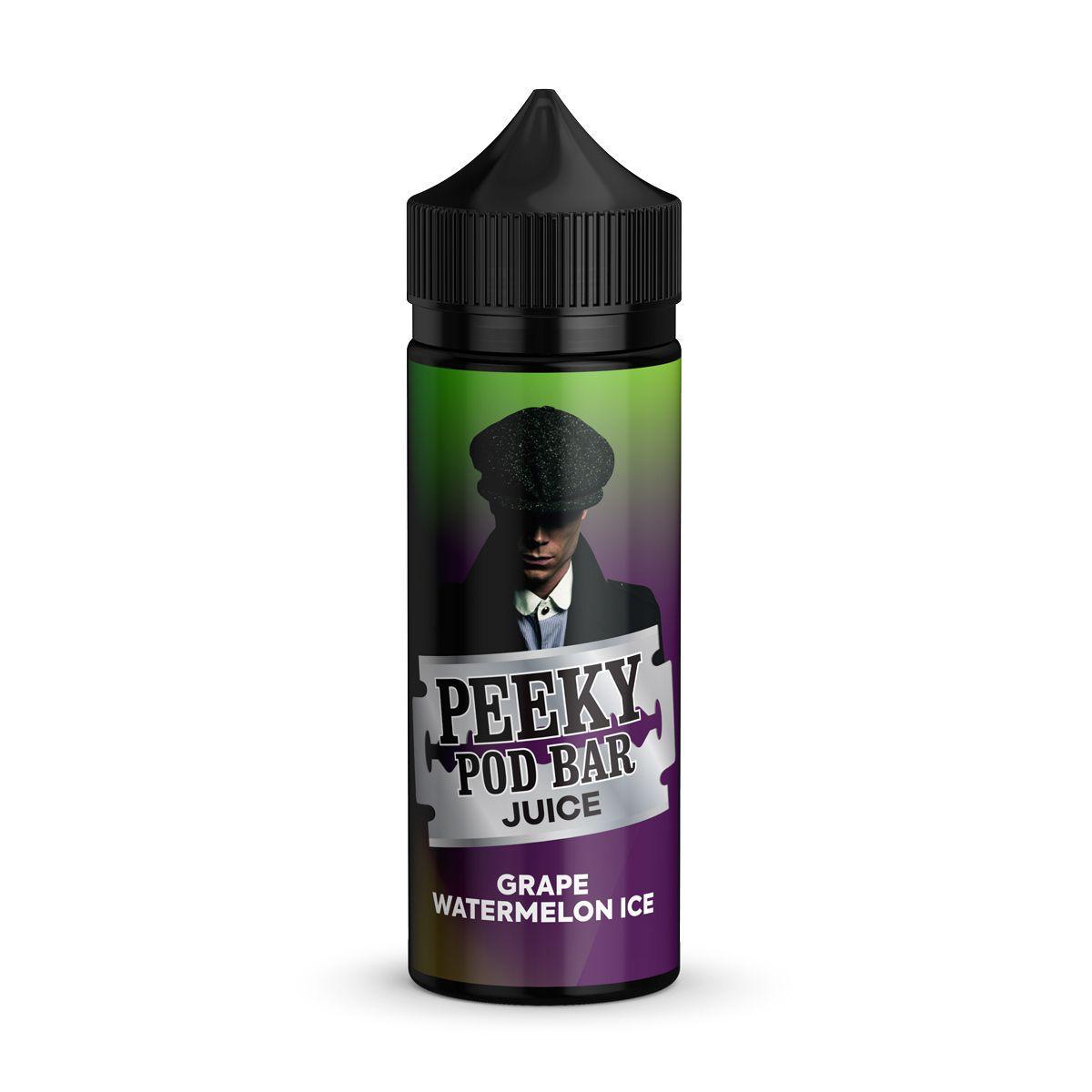Grape Watermelon Ice 100ml E-Liquid by Peeky Pod Bar Juice