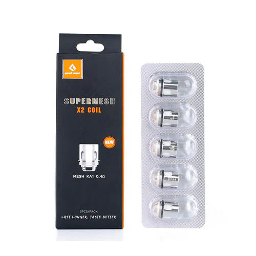 GeekVape Supermesh X2 0.4 Ohms Coils (Pack of 5)