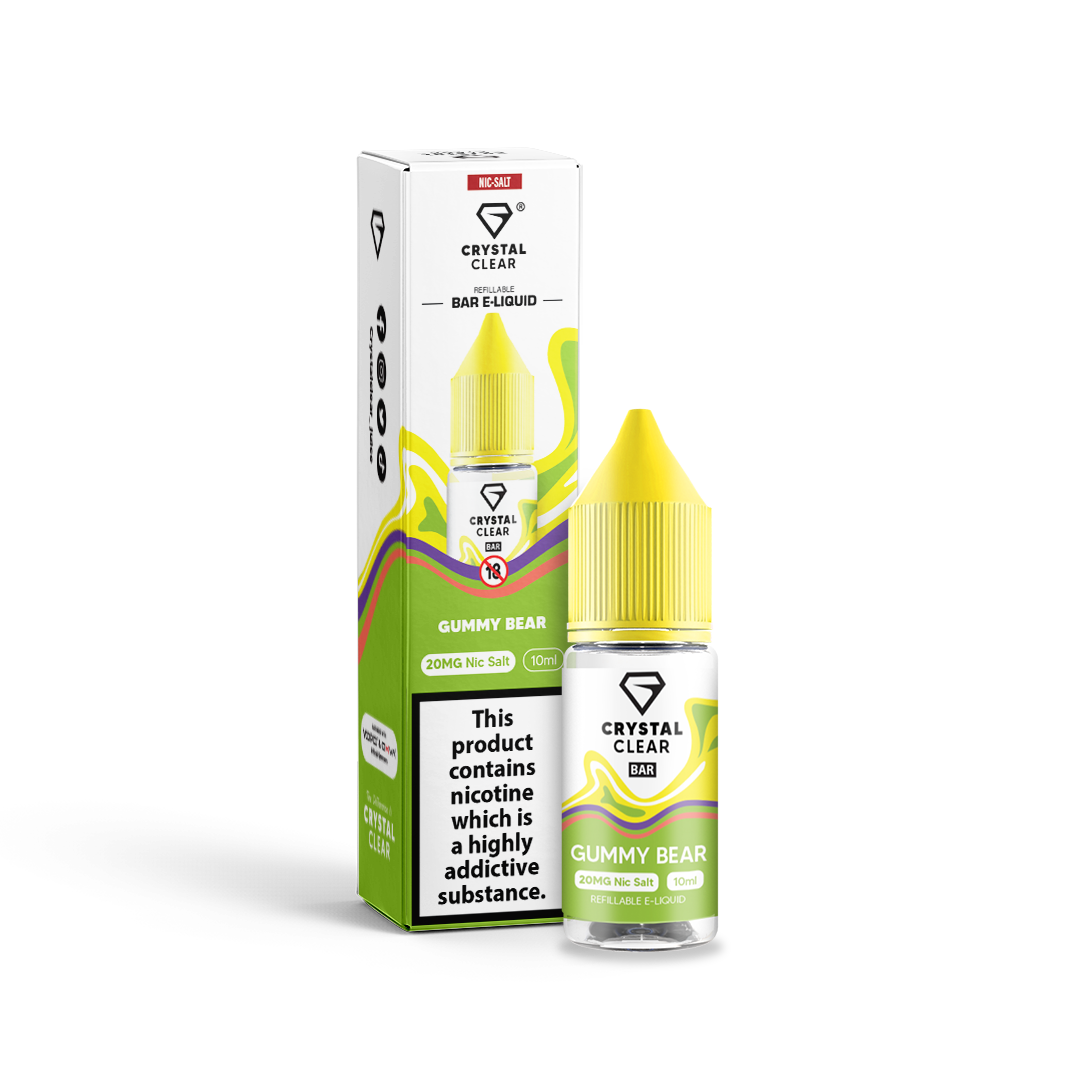 Gummy Bear Nic Salt E-Liquid by Crystal Clear
