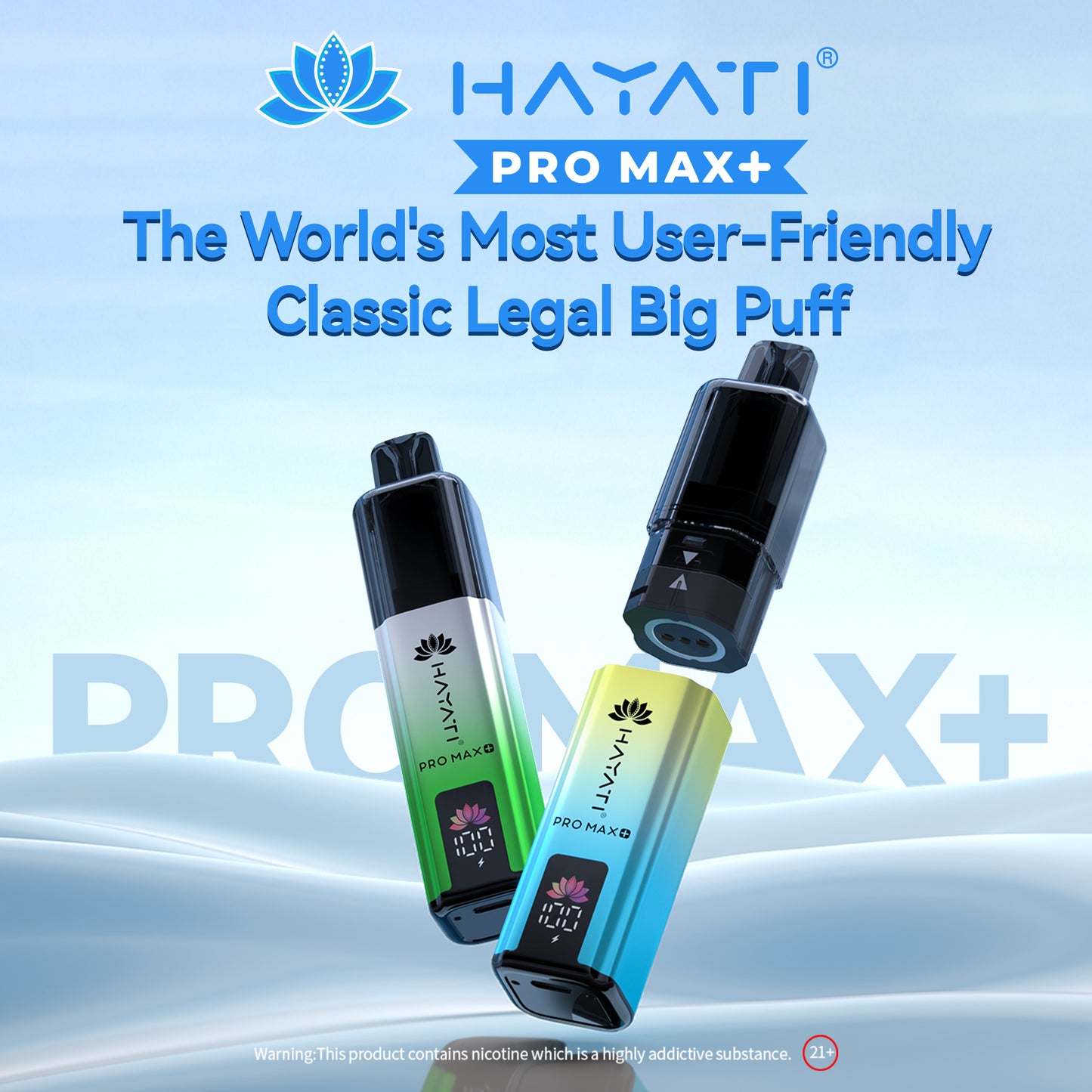 Hayati Pro Max Plus 6000 Puffs Prefilled Vape Kit