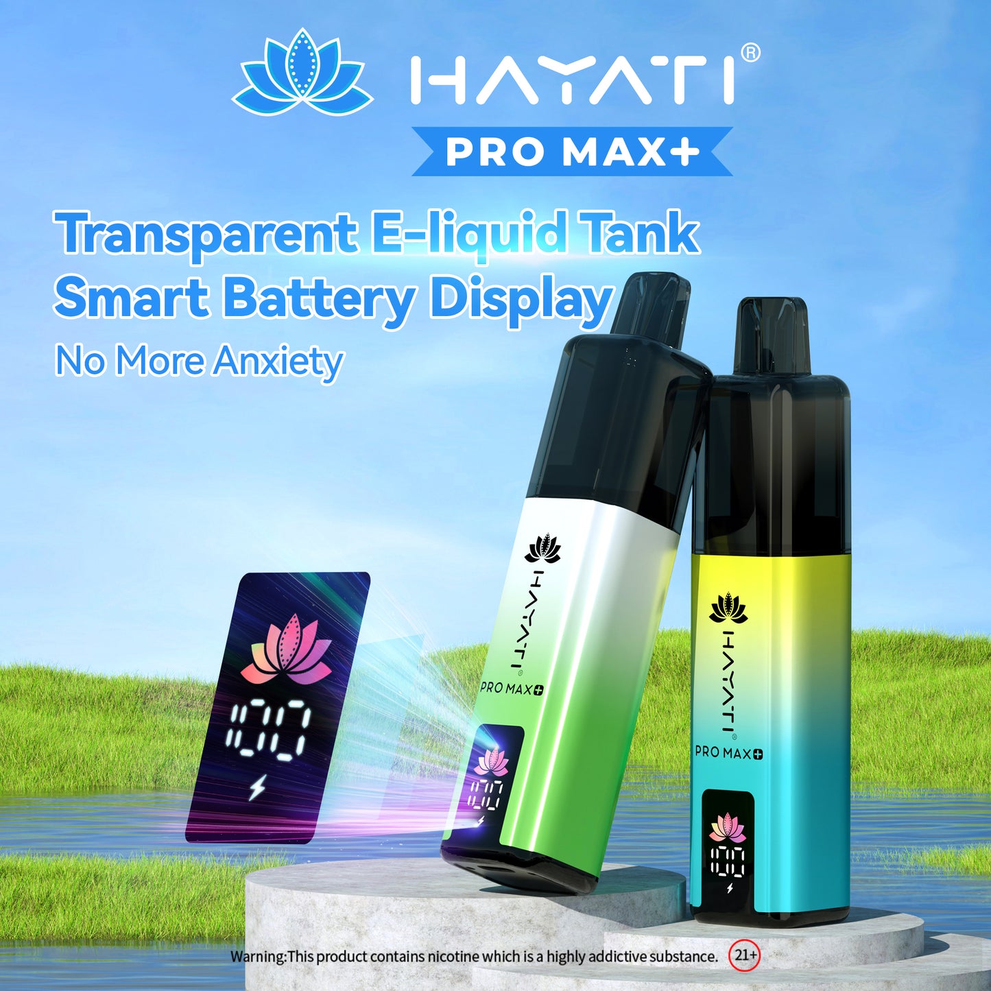 Hayati Pro Max Plus 6000 Puffs Prefilled Vape Kit