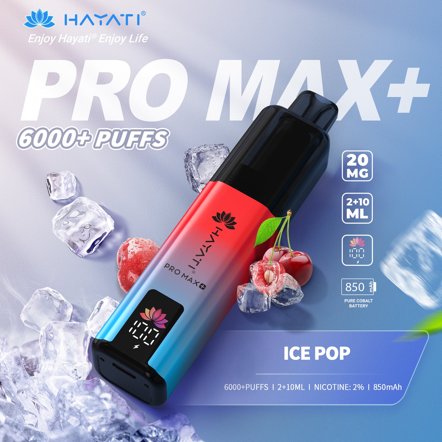 Hayati Pro Max Plus 6000 Puffs Prefilled Vape Kit