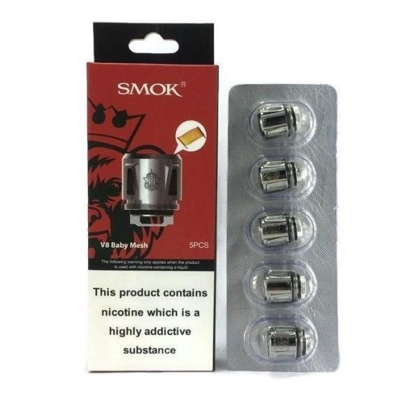 Smok V8 Baby Mesh 0.15 Ohm Coils (Pack of 5)