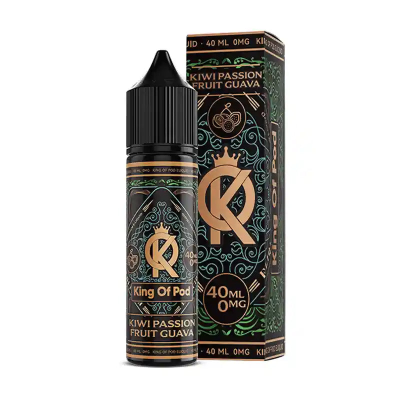 Kiwi Passionfruit Guava 40ML E-Liquid by King Of Pod
