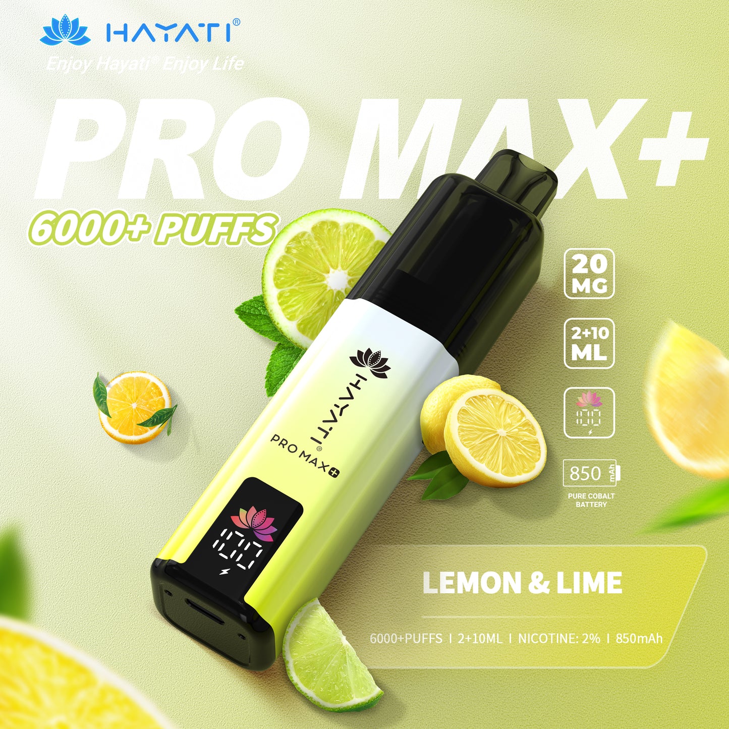 Hayati Pro Max Plus 6000 Puffs Prefilled Vape Kit