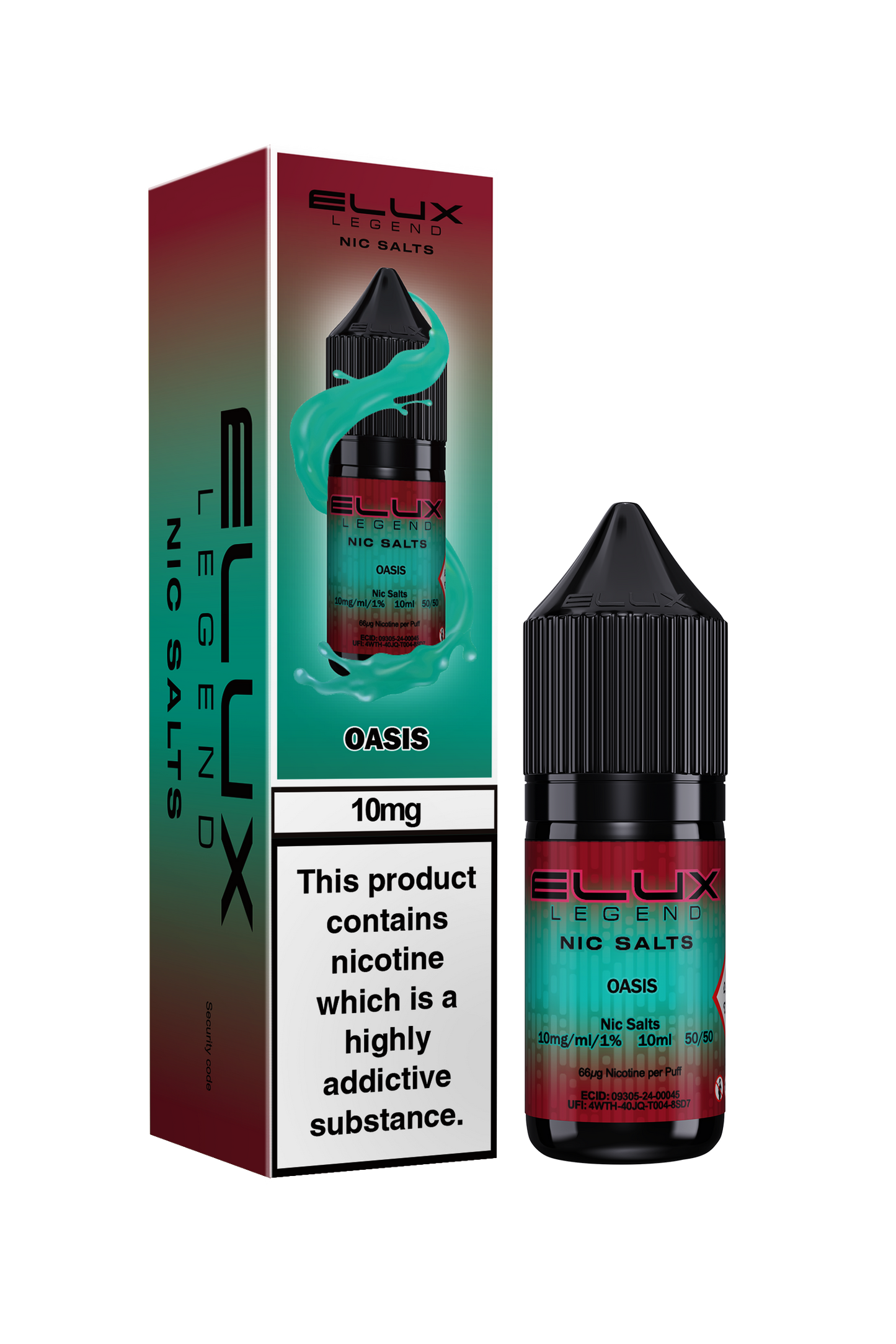 Oasis Nic Salt E-Liquid by Elux Legend