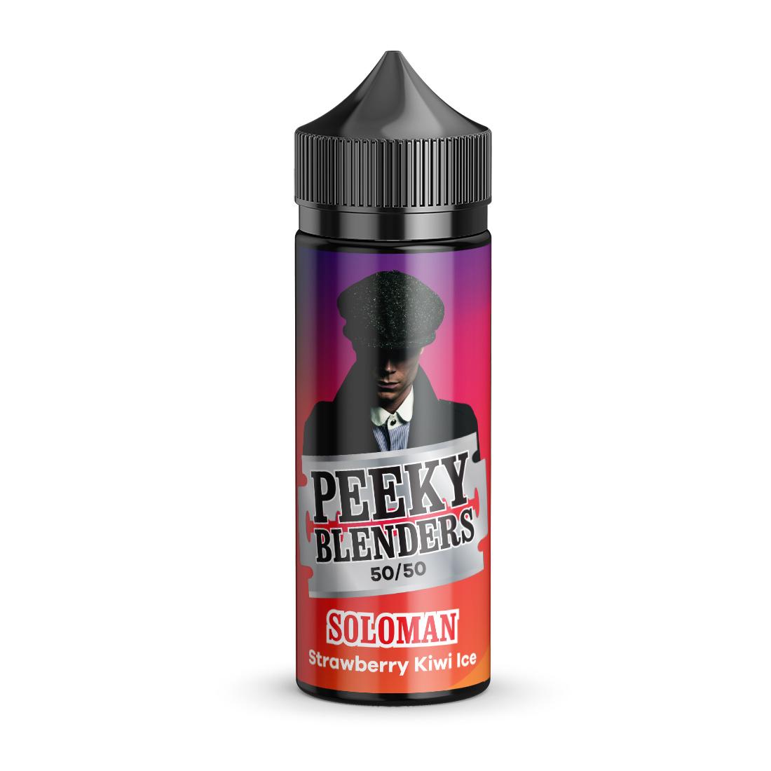 Soloman (Strawberry Kiwi Ice) 100ml E-Liquid by Peeky Blenders