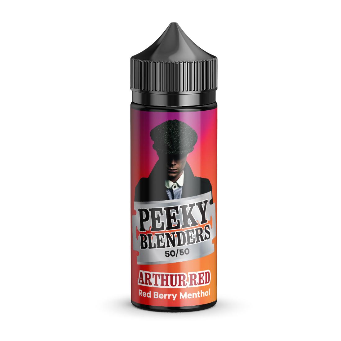 Arthur Red (Red Berry Menthol) 100ml E-Liquid by Peeky Blenders