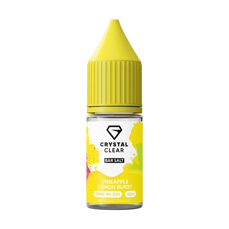 Pineapple Lemon Burst Nic Salt E-Liquid by Crystal Clear