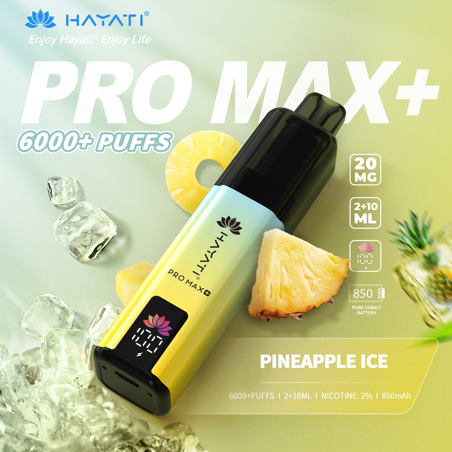 Hayati Pro Max Plus 6000 Puffs Prefilled Vape Kit
