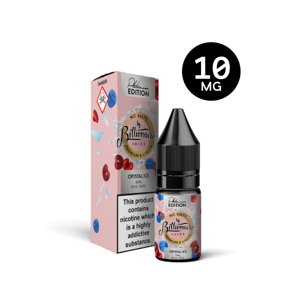 Crystal Ice 10ML Nic Salt E-Liquid by Billionaire Juice
