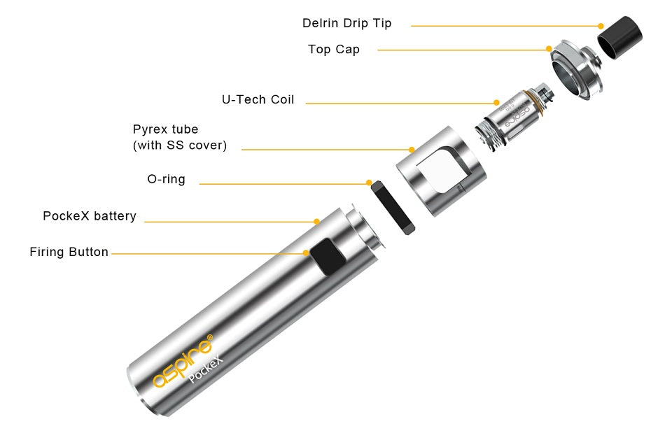 Aspire PockeX Vape Kit