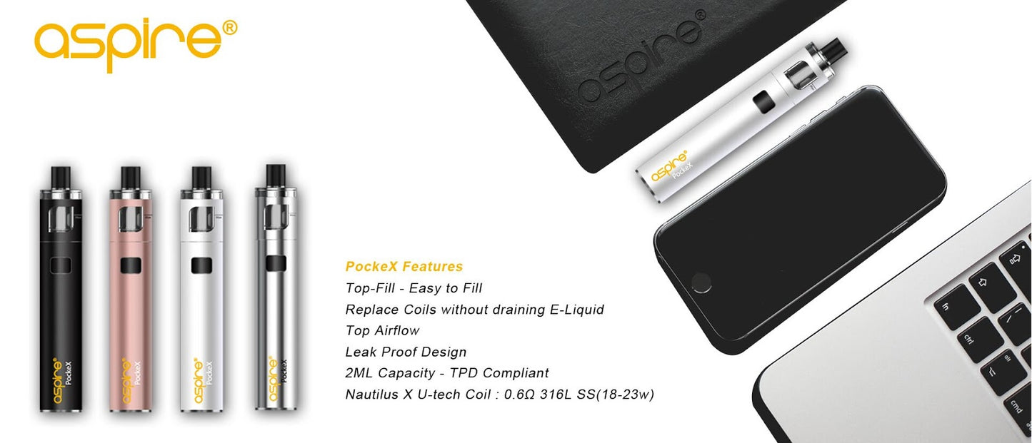 Aspire PockeX Vape Kit