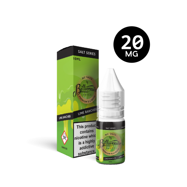 Lime Rancher 10ML Nic Salt E-Liquid by Billionaire Juice