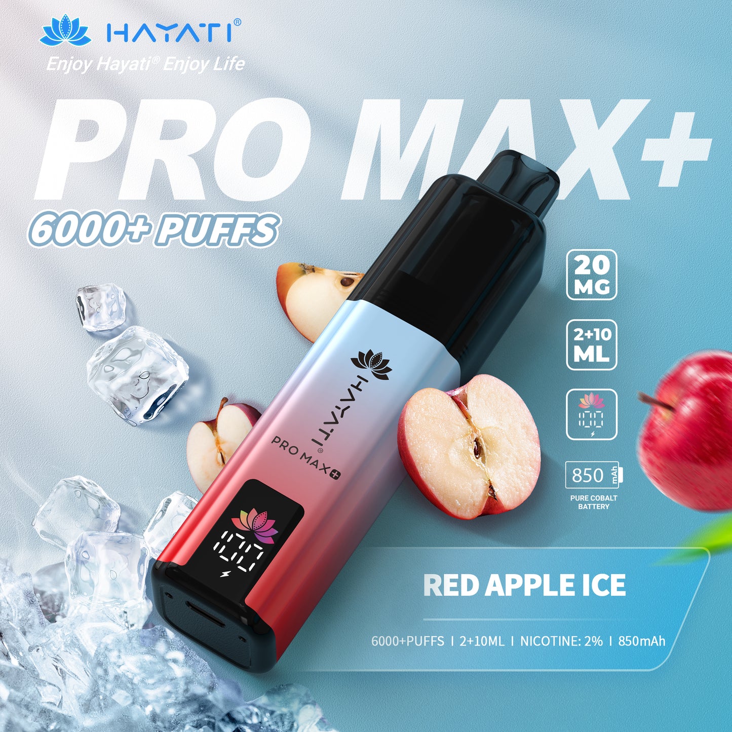 Hayati Pro Max Plus 6000 Puffs Prefilled Vape Kit